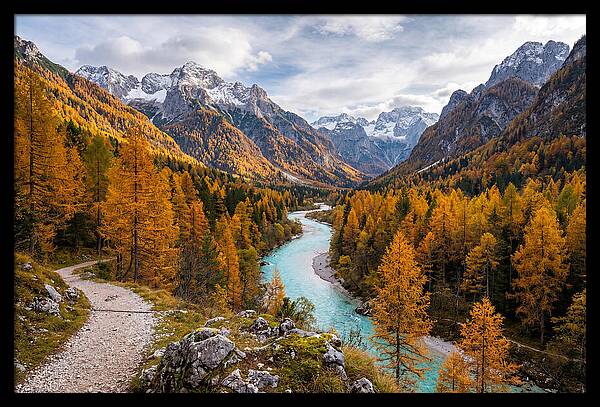 Tranquil Autumn In Triglav National Park