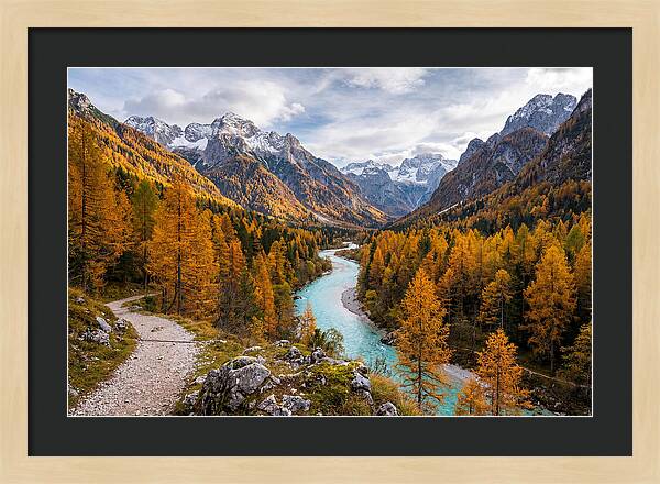 Tranquil Autumn In Triglav National Park