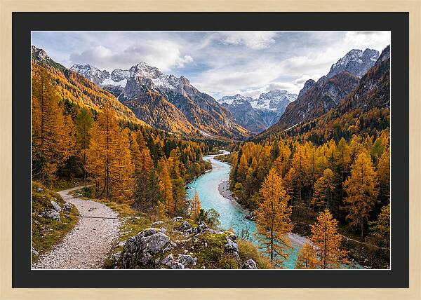 Tranquil Autumn In Triglav National Park
