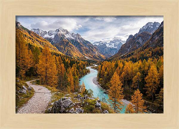 Tranquil Autumn In Triglav National Park