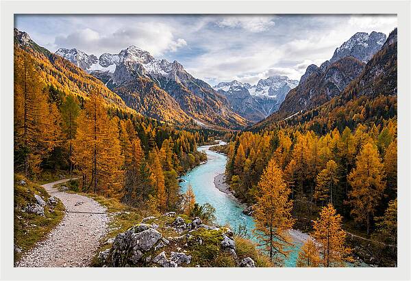 Tranquil Autumn In Triglav National Park