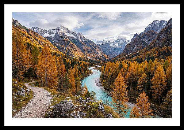 Tranquil Autumn In Triglav National Park