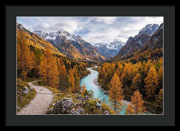 Tranquil Autumn In Triglav National Park