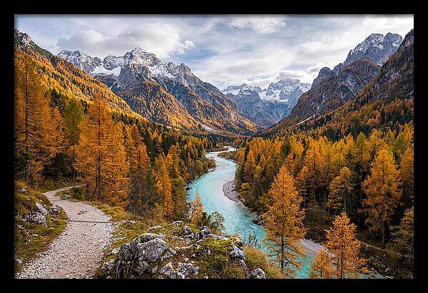 Tranquil Autumn In Triglav National Park