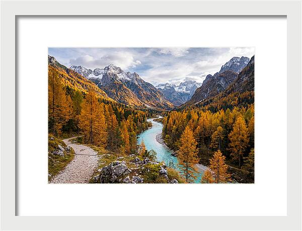 Tranquil Autumn In Triglav National Park