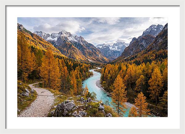 Tranquil Autumn In Triglav National Park