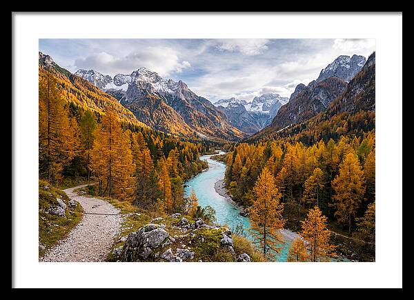 Tranquil Autumn In Triglav National Park
