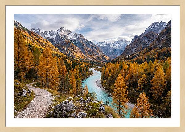 Tranquil Autumn In Triglav National Park
