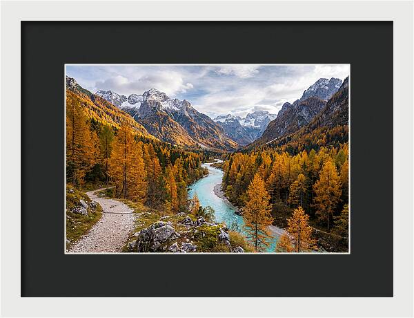 Tranquil Autumn In Triglav National Park