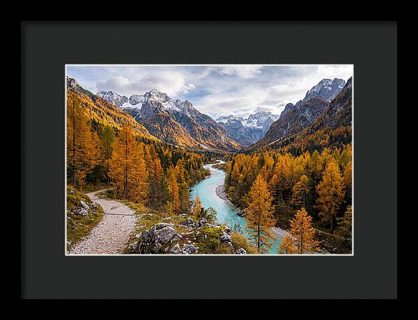 Tranquil Autumn In Triglav National Park