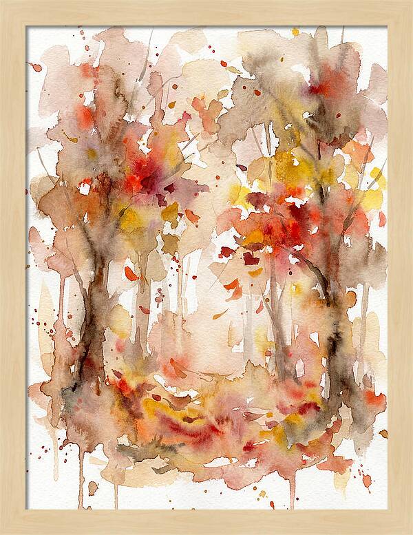 Tranquil Autumn Woods