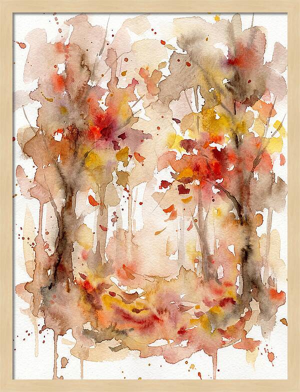 Tranquil Autumn Woods