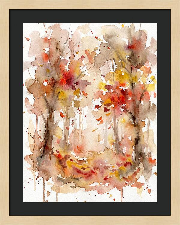 Tranquil Autumn Woods