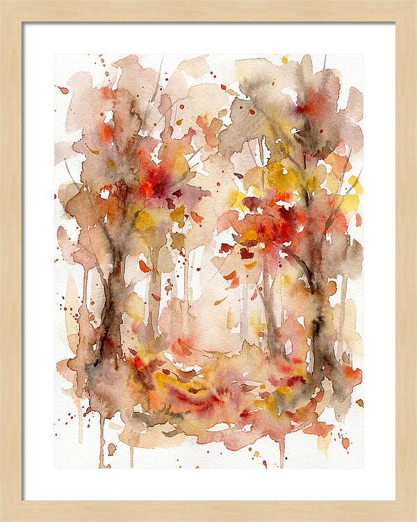 Tranquil Autumn Woods