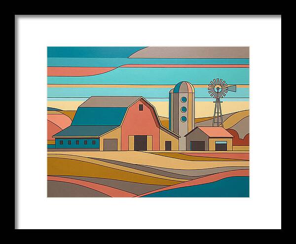 Tranquil Barn Scene