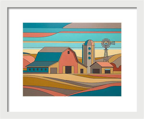 Tranquil Barn Scene
