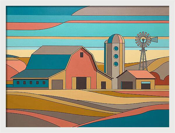Tranquil Barn Scene