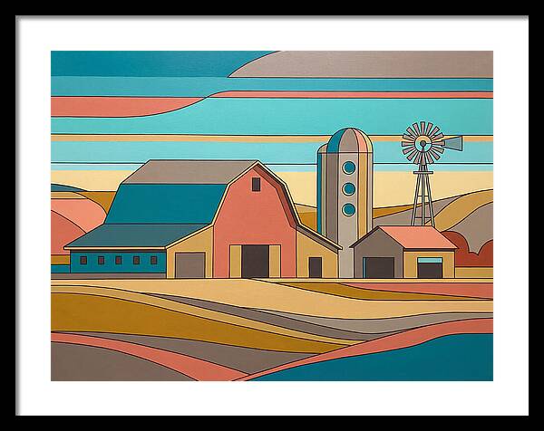 Tranquil Barn Scene