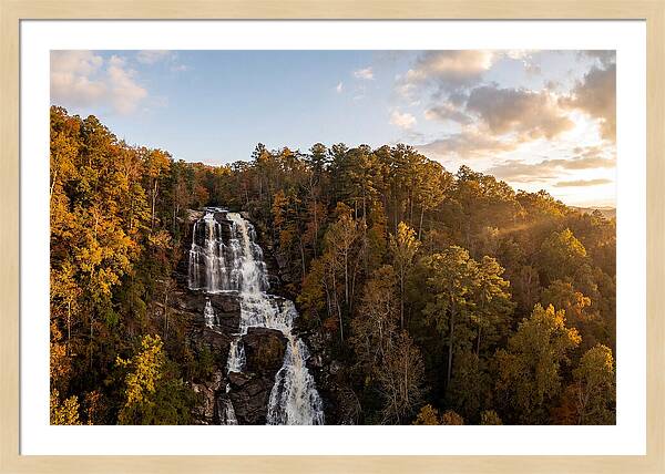 Tranquil Beauty Of Amicalola Falls