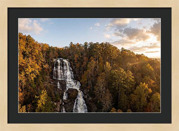 Tranquil Beauty Of Amicalola Falls