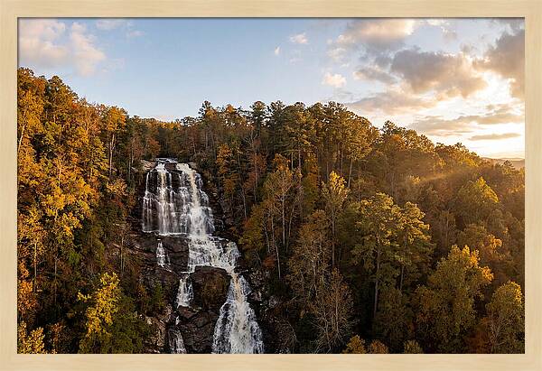 Tranquil Beauty Of Amicalola Falls