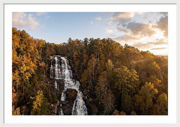 Tranquil Beauty Of Amicalola Falls