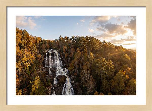 Tranquil Beauty Of Amicalola Falls