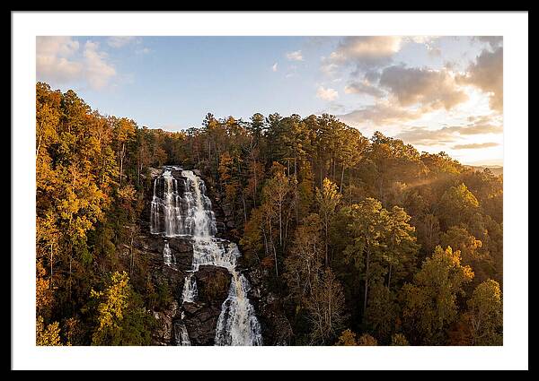 Tranquil Beauty Of Amicalola Falls