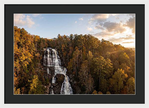Tranquil Beauty Of Amicalola Falls