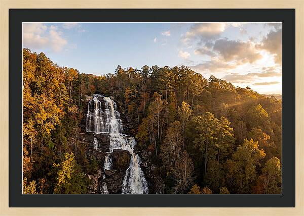 Tranquil Beauty Of Amicalola Falls