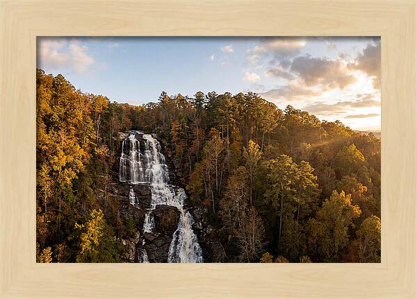 Tranquil Beauty Of Amicalola Falls