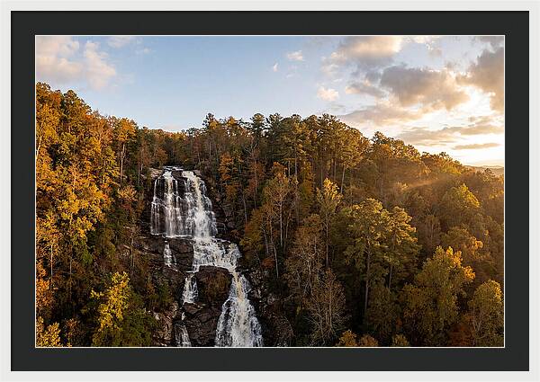 Tranquil Beauty Of Amicalola Falls