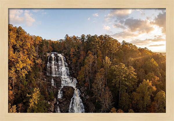Tranquil Beauty Of Amicalola Falls