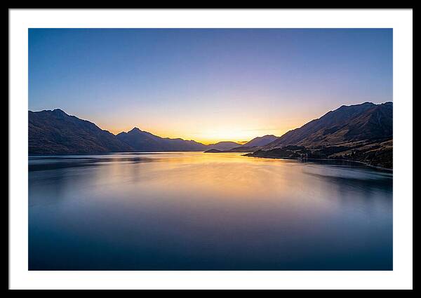 Tranquil Beauty Of Flathead Lake