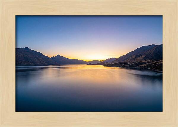 Tranquil Beauty Of Flathead Lake