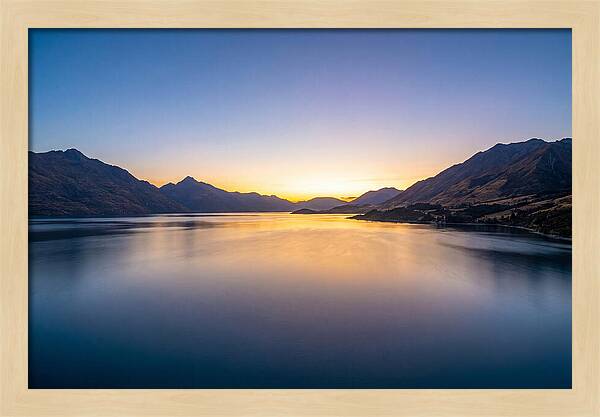 Tranquil Beauty Of Flathead Lake