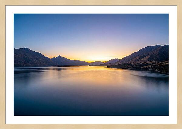 Tranquil Beauty Of Flathead Lake