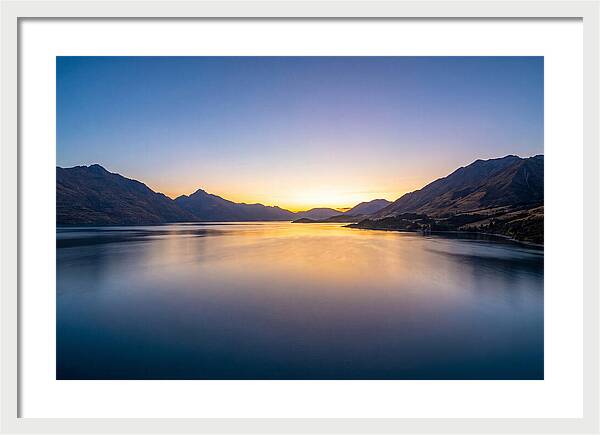 Tranquil Beauty Of Flathead Lake