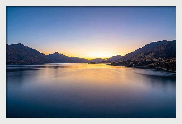Tranquil Beauty Of Flathead Lake