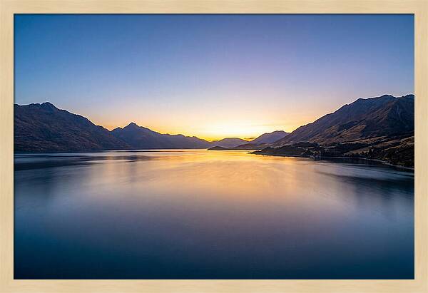 Tranquil Beauty Of Flathead Lake