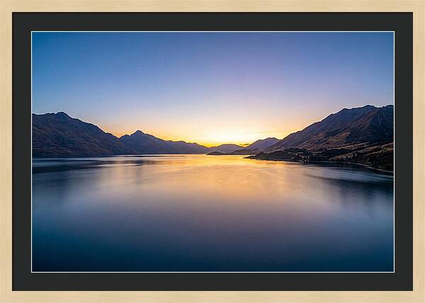 Tranquil Beauty Of Flathead Lake