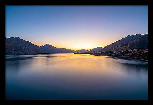 Tranquil Beauty Of Flathead Lake