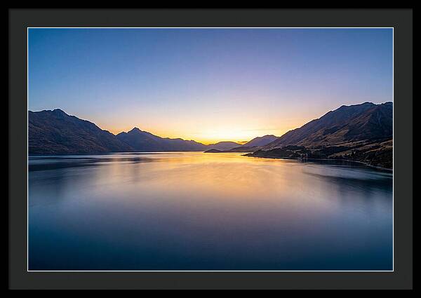 Tranquil Beauty Of Flathead Lake