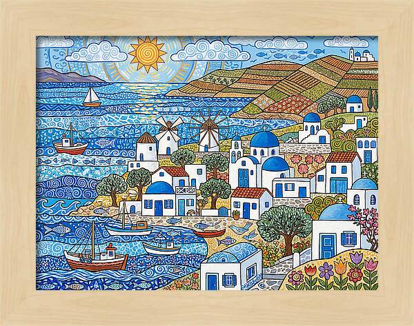 Tranquil Beauty Of Greek Islands