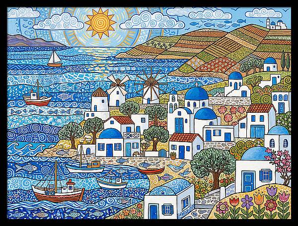 Tranquil Beauty Of Greek Islands