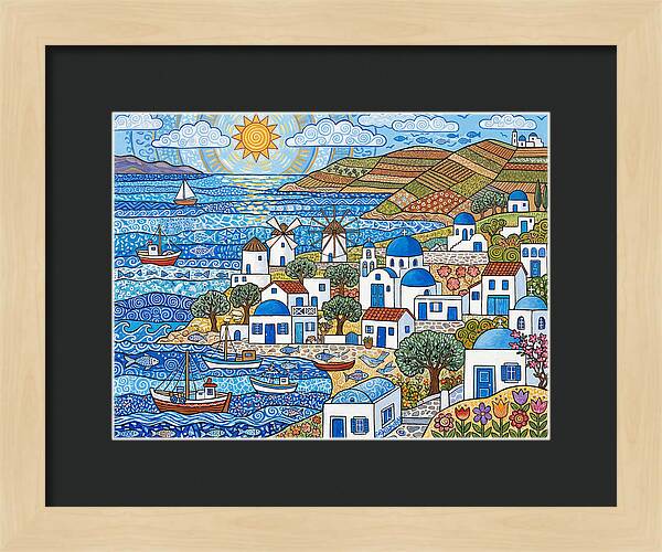 Tranquil Beauty Of Greek Islands