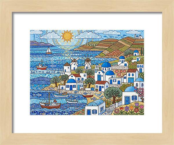 Tranquil Beauty Of Greek Islands