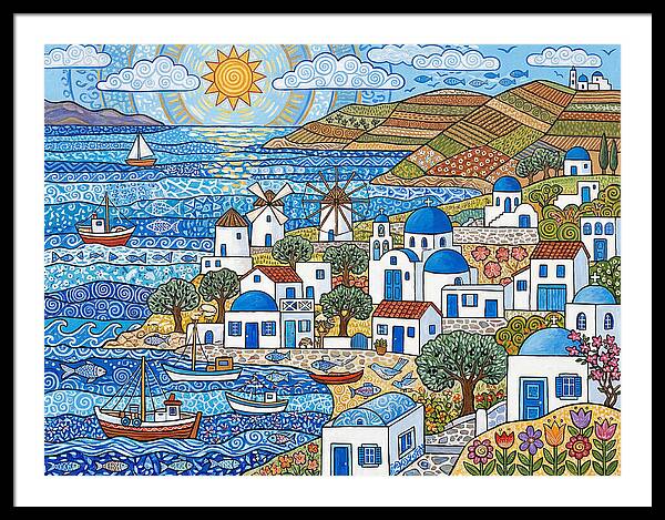 Tranquil Beauty Of Greek Islands