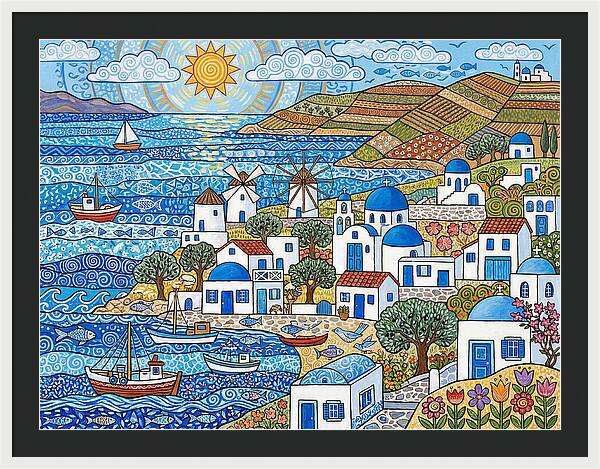 Tranquil Beauty Of Greek Islands