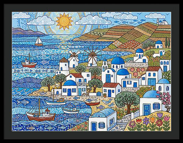 Tranquil Beauty Of Greek Islands